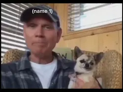 i pet my dog