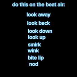do this on the beat