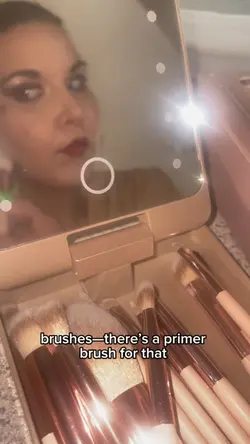 Make up brush set