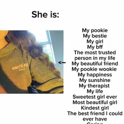 Best friend template