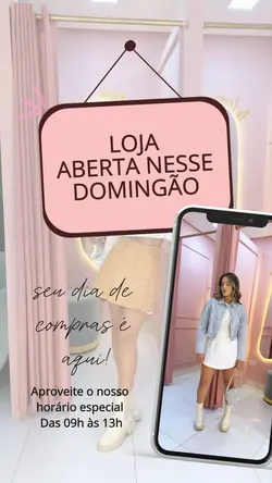 LOJA ABERTA DOMINGO🏆