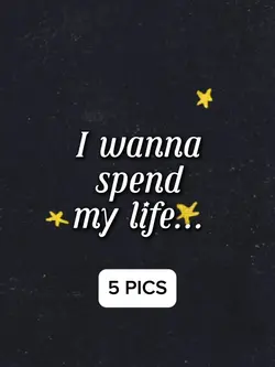 i wanna spend my