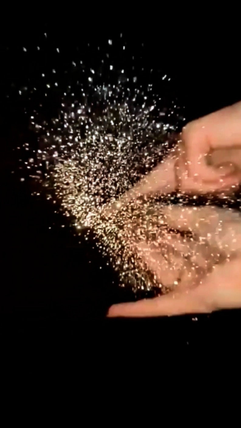Glittery Gold