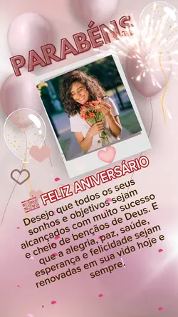 Texto Parabéns lindo