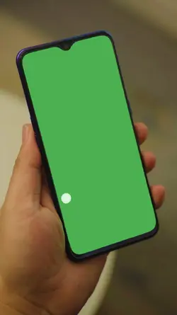 tela verde android