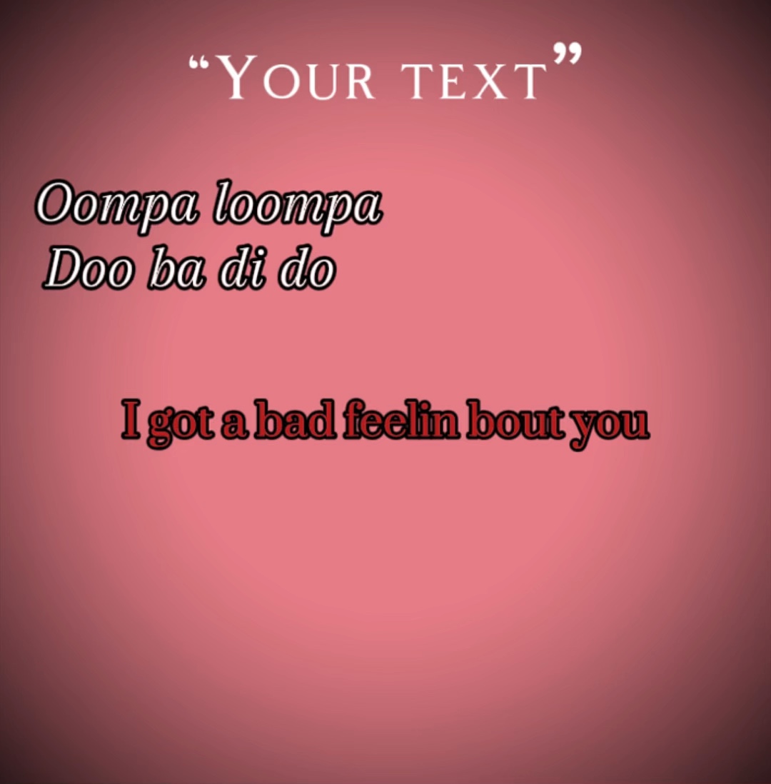 Oompa loompa