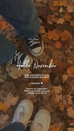 Hello November 🍂