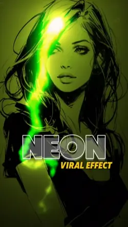 viral effect neon