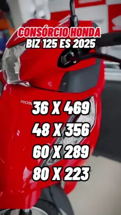 CONSÓRCIO BIZ 125 ES