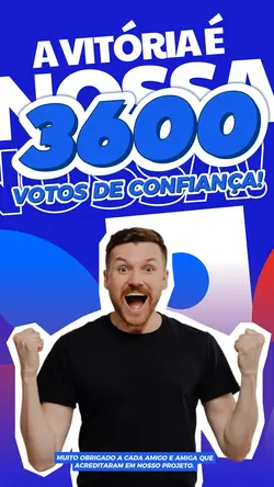 Gratidão voto urna 🏆