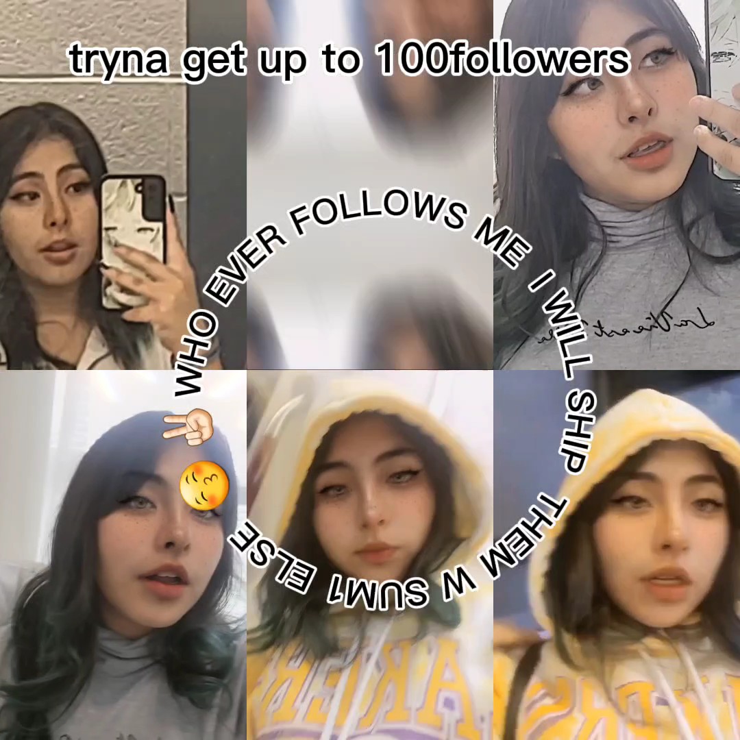 100 followers pls