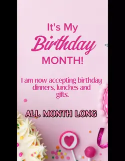 It's My Bday Month |