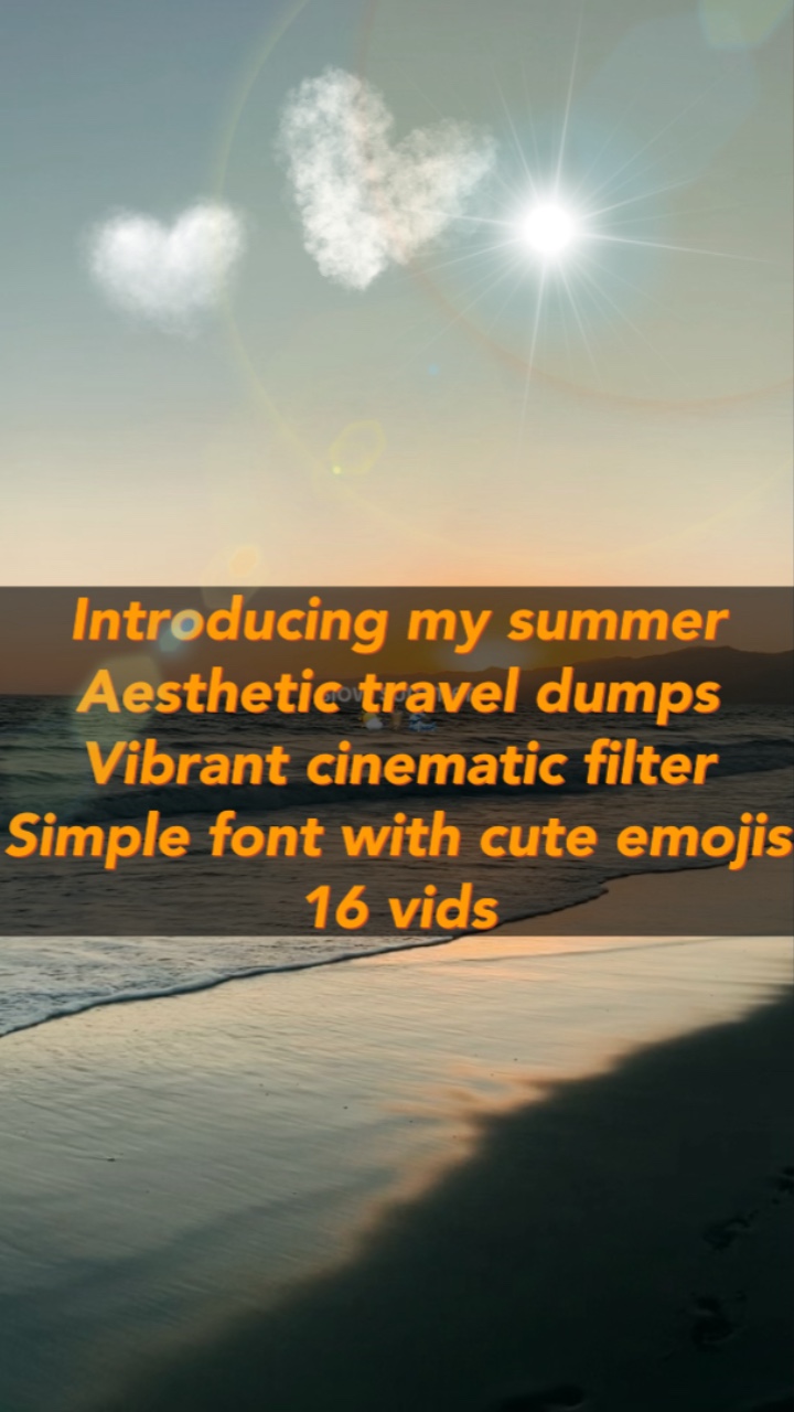 Introduction à l'été☀️