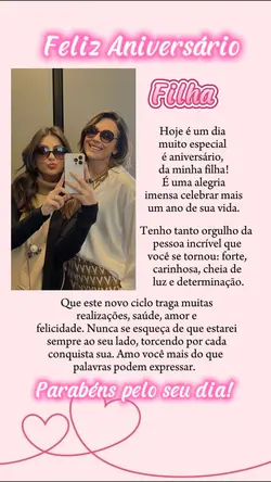Aniversário Filha