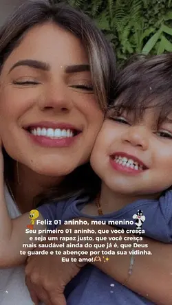 Parabéns filho