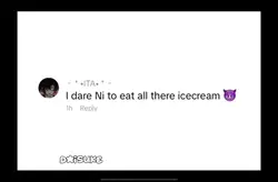 The 1st dare!