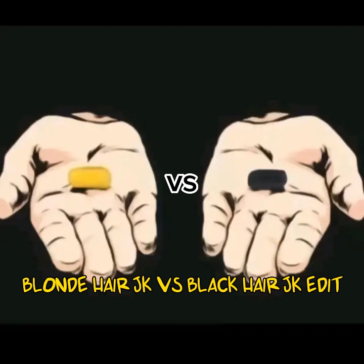 blonde vs black