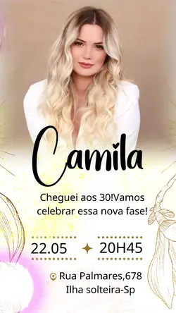 Parabéns pra mim