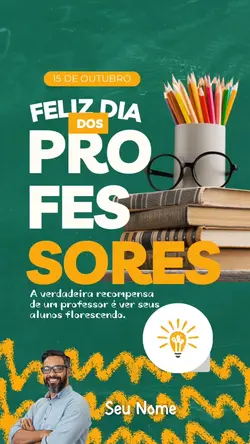 Dia do Professor 🏆 👩🏫