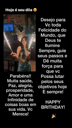 Feliz aniversário