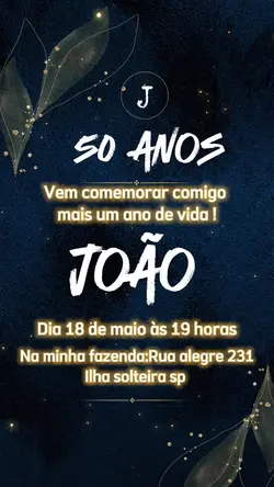 Feliz aniversário 