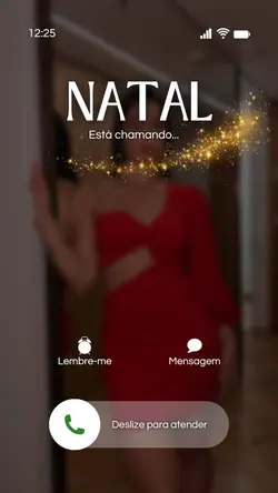Natal loja chamando
