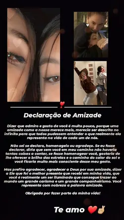 AMIZADE BFF ✨❤️