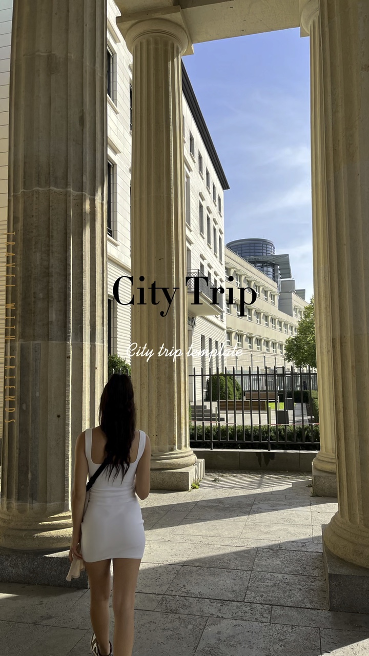 City trip template