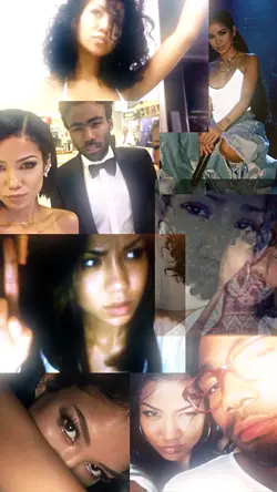 Jhene photo collage🫀