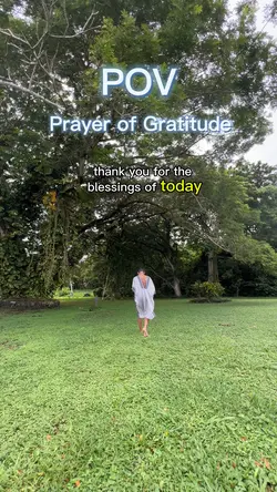 Prayer of Gratitud