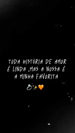 NOSSA HISTÓRIA 🤍
