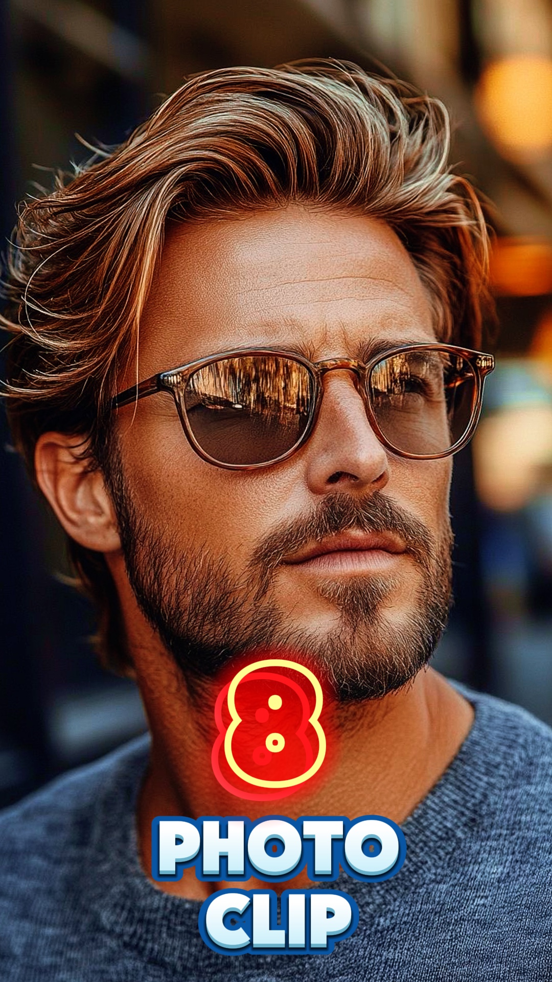 8 photo clips