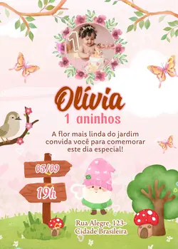 Convite|Aniversário 