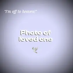 I’m off to heaven 🥹🕊️