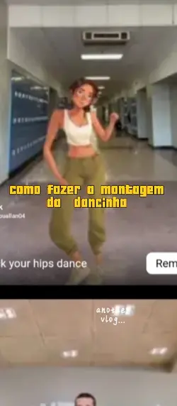 Montagem da dancinha