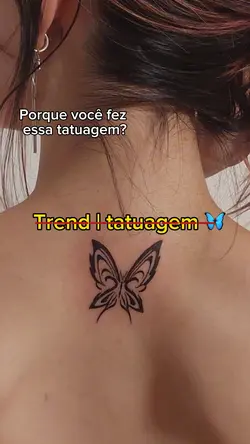 Tatuagem borboleta 🦋