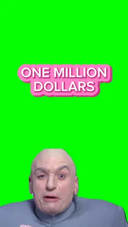One million dollars