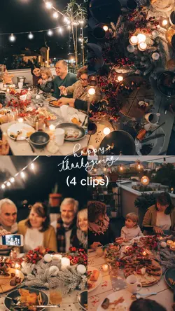 Thanksgiving collage