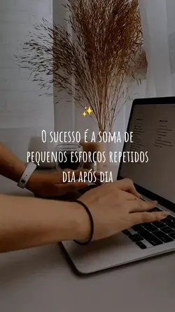 O sucesso...