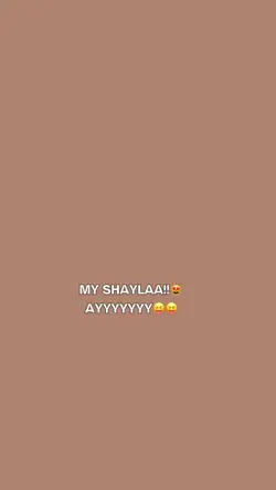 MY SHAYLAA😻🙏🏼