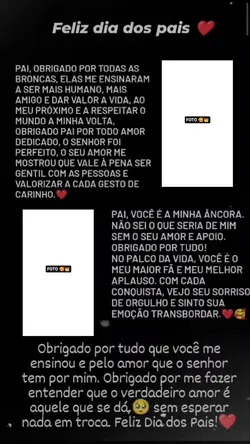 feliz dia dos pais