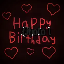 Birthday template