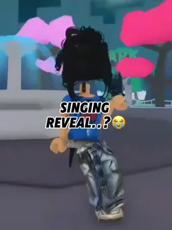 Singing reveal..