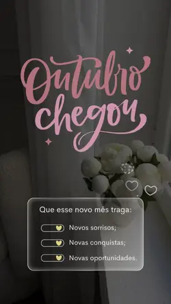 Outubro chegou! 🏆