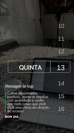Quinta 13 de Fev