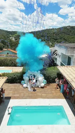 Chá revelação 💙