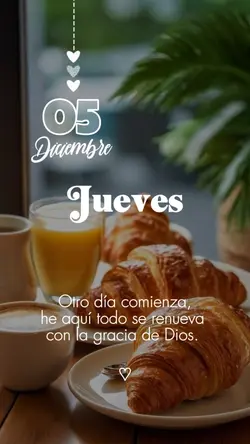 Jueves, buen día