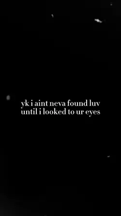 your eyes