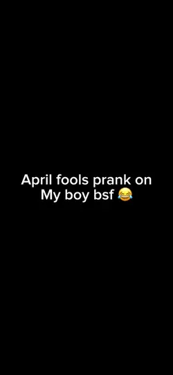 April fools 😂