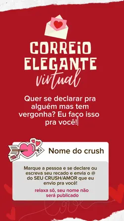 Correio elegante 💘